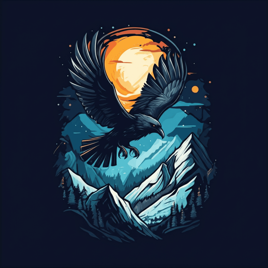 Generated logo for Mountain Logo Evolution