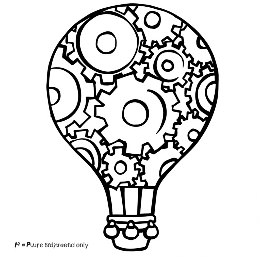 Original sketch for Balloon Logo Evolution